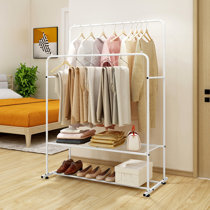 White clothes rail hot sale